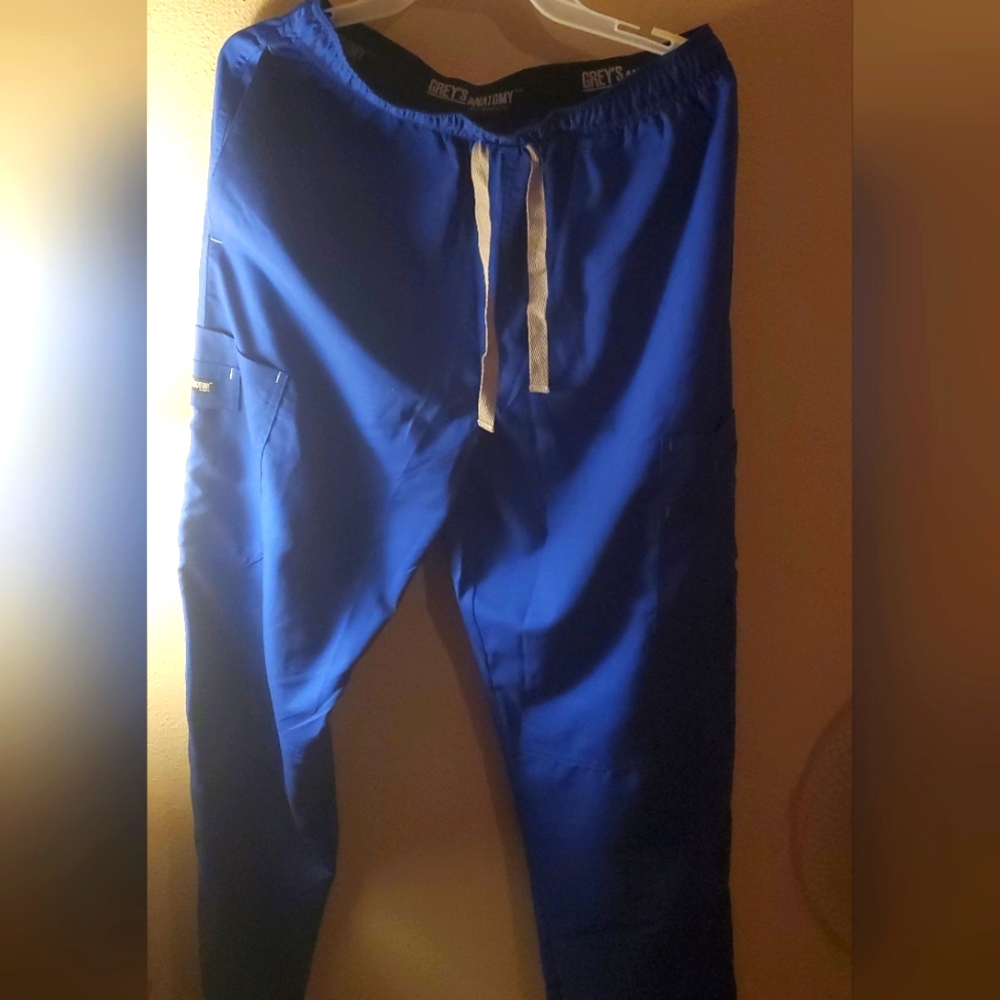 2 pair- Greys scrub bottoms medium